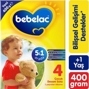 Bebelac 4 Çocuk Devam Sütü, 400 g