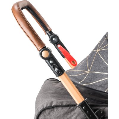 Baby Care 500 Combo Maxi Pro Çift Yönlü Puset, Gold Siyah