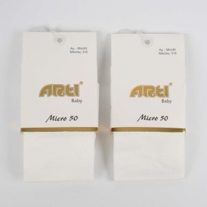 Artı Micro Külotlu Muz Çorap, Krem