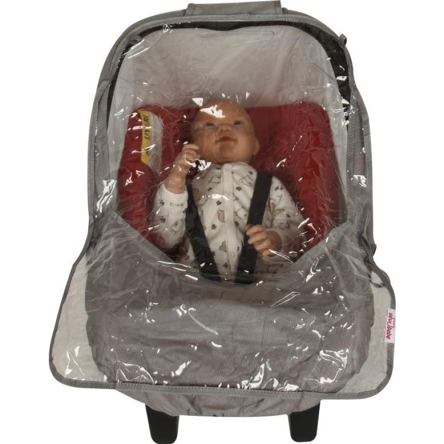Sevi Bebe Lüks Ana Kucağı Yağmurluğu