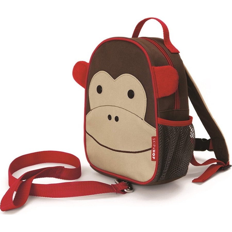 Skip Hop Zoo Emniyet Kemerli Sırt Çantası, Maymun