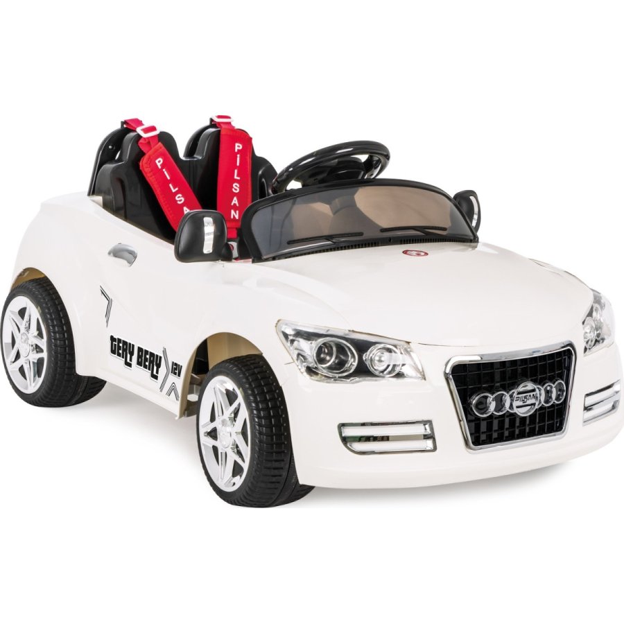 Pilsan Tery Bery Uzaktan Kumandalı Akülü Araba, 12 Volt, Beyaz