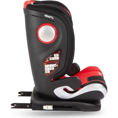 Kraft Mercury I-Size 15-36 kg İsofixli Oto Koltuğu, Kırmızı