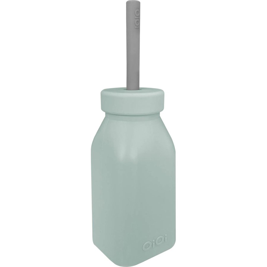 Oioi Şişe + Pipet 200 ml River Green / Powder Grey