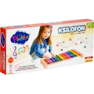 Play Wood Ahşap 15 Notalı Ksilofon