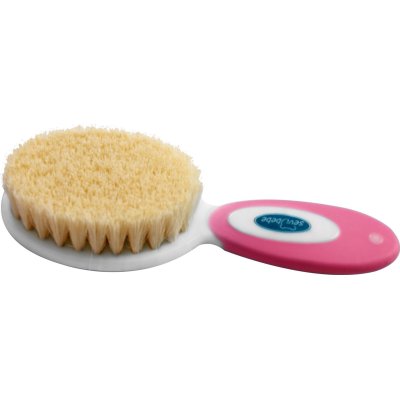 Sevi Bebe Naturel Fırça Tarak Seti, Pembe