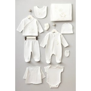 Bebitof Uğur Böceği 10 Parça Hastane Çıkışı 10122 Ekru