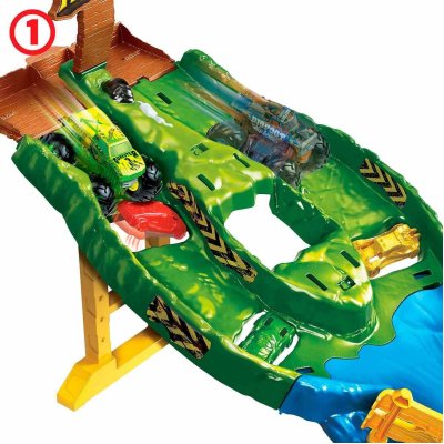 Hot Wheels Canavar Kamyonlar Yıkıcı Yarış Pisti