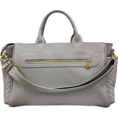 M&Y Athena Deri Anne Bebek Bakım Çantası, Gri