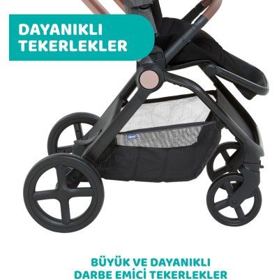 Chicco Mysa Bebek Arabası, Silver Grey