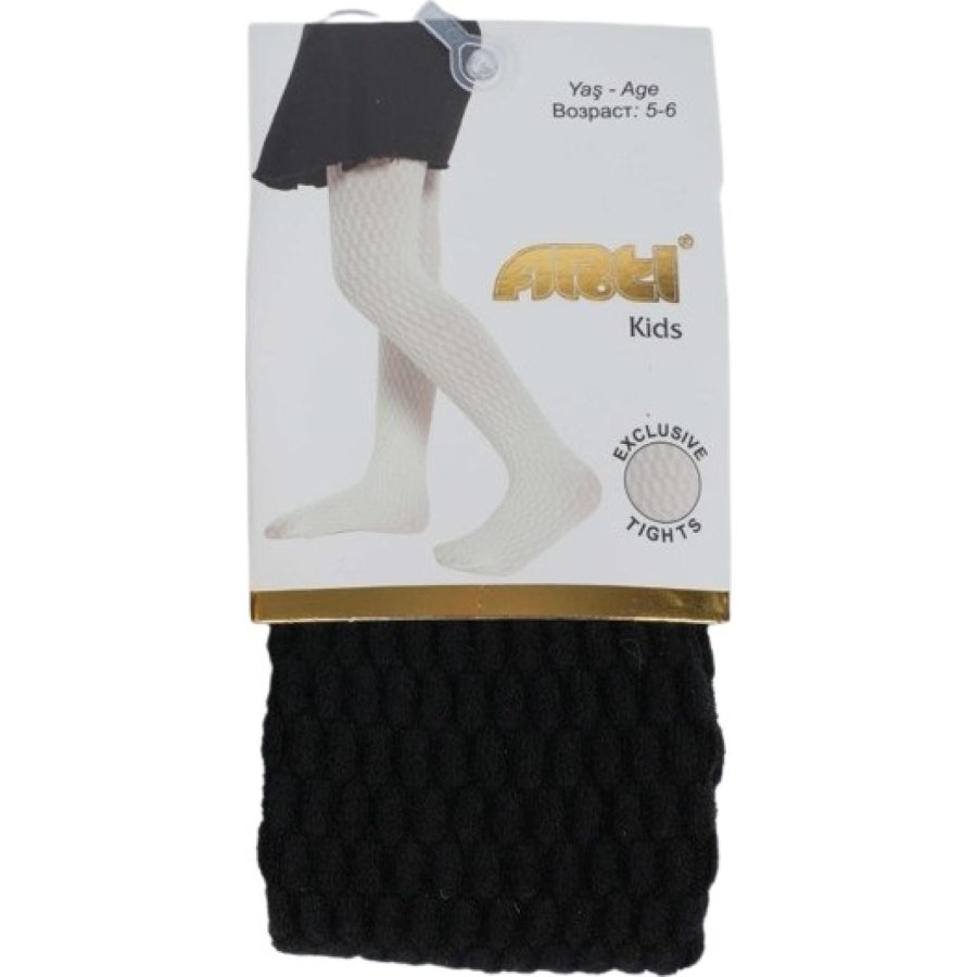 Artı Homeros Kız Külotlu 300418 Siyah