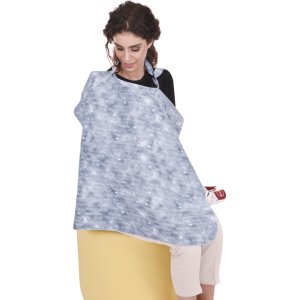 Sevi Bebe Tokalı Emzirme Örtüsü, Kot