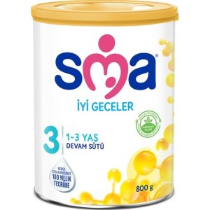 SMA İyi Geceler 3 Devam Sütü, 800 g