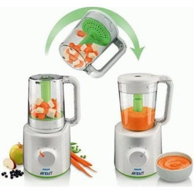 Philips Avent  SCF870/22 Buharlı Pişirici ve Blender Wasabi