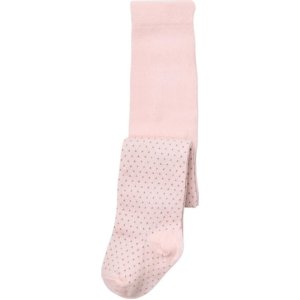 Bibaby Biorganic Klasik Puanlı Külotlu Çorap, Pembe