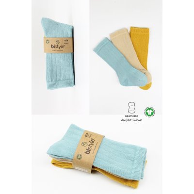 Bistyle Dizaltı Çorap, Nil, 3'lü