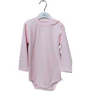 Albimini Minidamla Uzun Kol Bebek Badi, Pembe