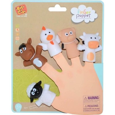 Finger Puppet Hayvan Figürlü Parmak Kuklası