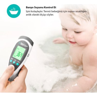 Bblüv Termö Temassız Dijital Kızılötesi Termometre Ateş Ölçer