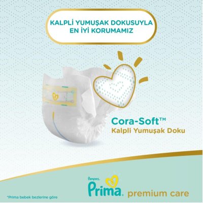 Prima Premium Care Bebek Bezi, 4 Beden, 84 Adet