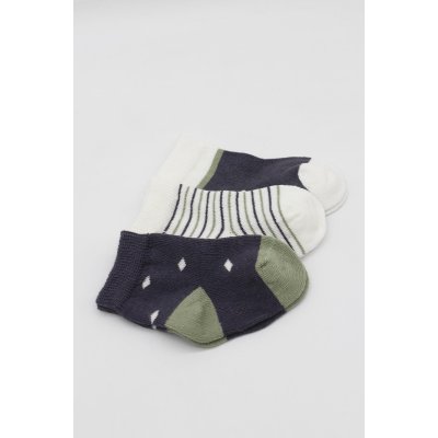 Bistyle 3'Lü Penye Erkek Soket Çorap 10111 Antrasit