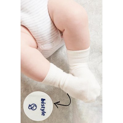 Bistyle 3'Lü Puanlı Kaymaz Penye Soket Çorap 10108 İndigo