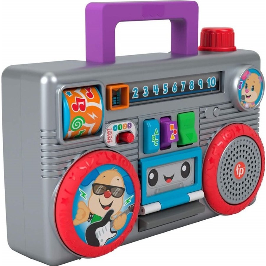 Fisher Price Eğlen ve Öğren Eğlenceli Müzik Kutusu, Türkçe-İngilizce