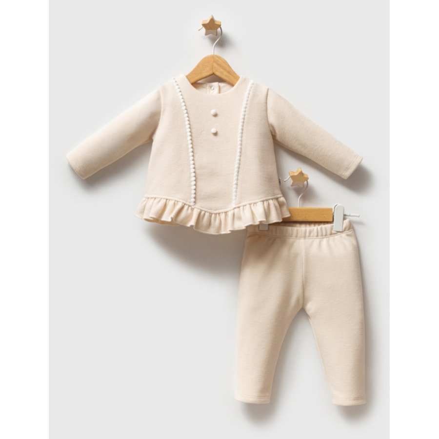 Tongs Baby Lace Dreams 2'li Takım 5660 Ekru