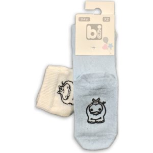 Bibaby Zoo Kaymaz Çorap, Su Aygırı, 2'li