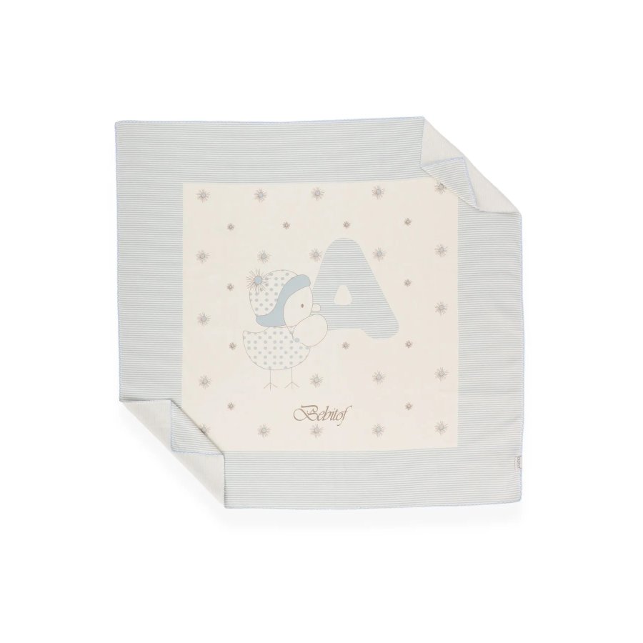 Bebitof Civciv Desen Pazen Battaniye, Mavi