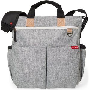 Skip Hop Duo Orjinal Çanta, Gri, Melanj
