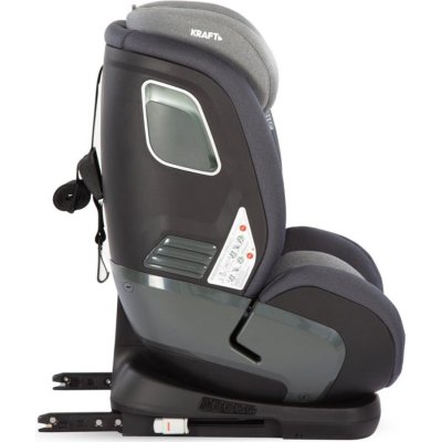 Kraft Omega I-Size 9-36 kg İsofixli Oto Koltuğu, Açık Gri
