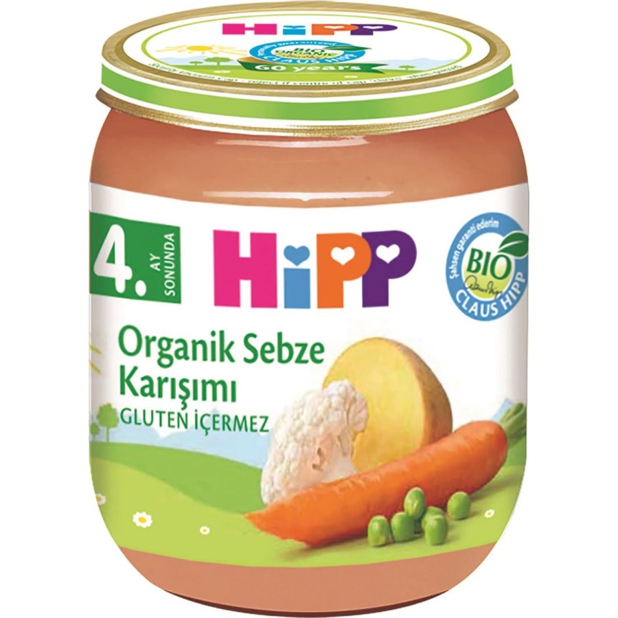 Hipp Organik Sebze Karışımı 125 Gr