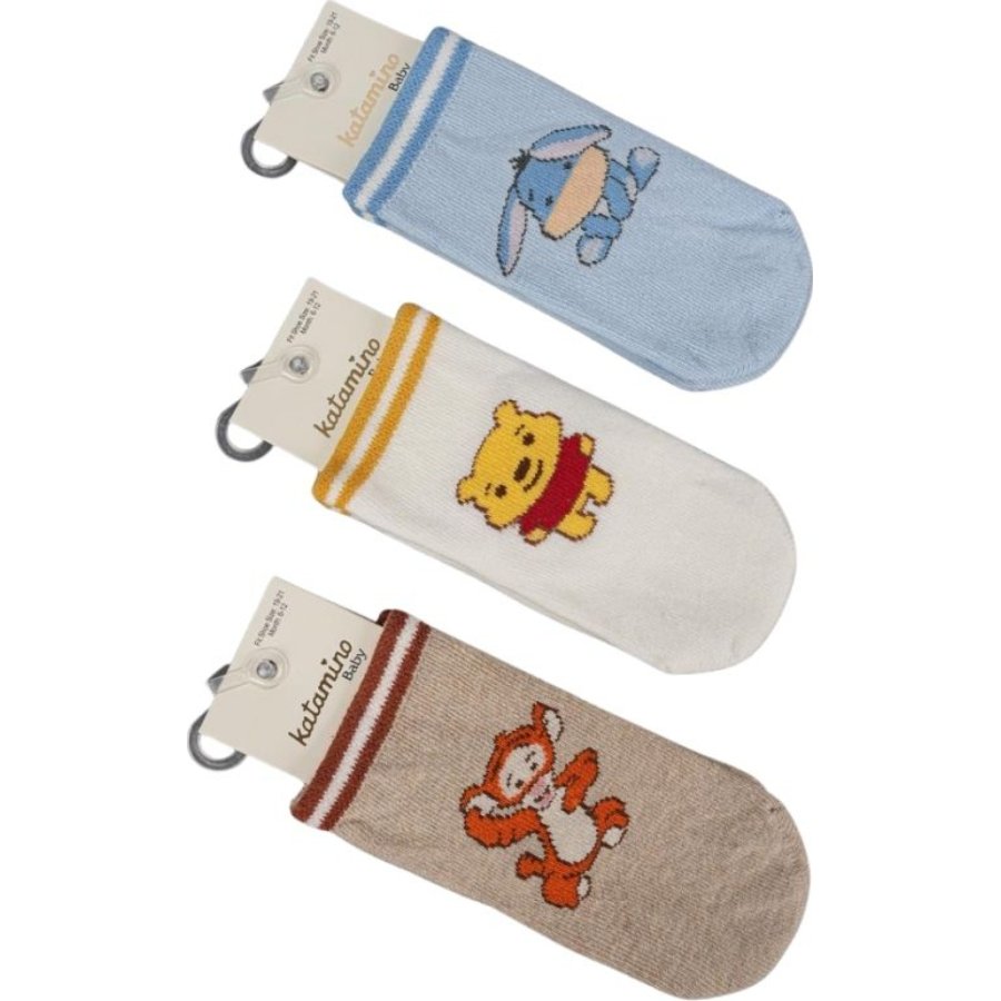 Katamino İyor Erkek Bebek Soket Çorap K46294 Asorti