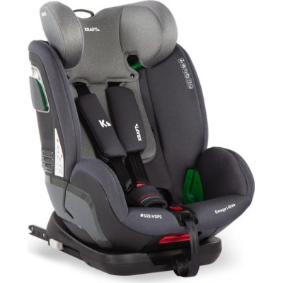 Kraft Omega I-Size 9-36 kg İsofixli Oto Koltuğu, Açık Gri