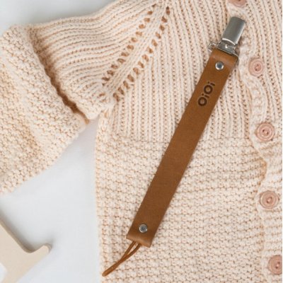 OiOi Klips Emzik Askısı, Kahverengi