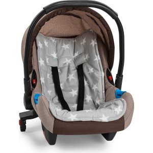 Moje Bebek Arabası & Puset Minderi, Lüks, Gri