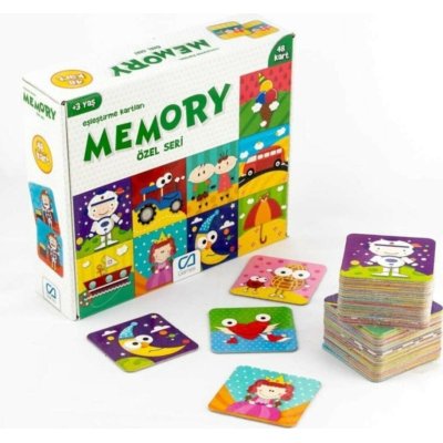 Games Memory Eşleştirme Kartları, Özel Seri, 48 Kart