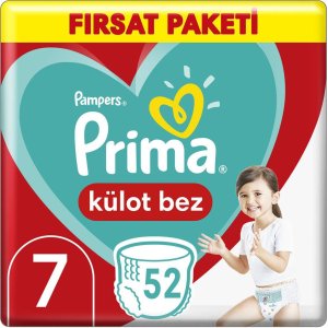 Prima Külot Bez, 7 Beden, 52 Adet