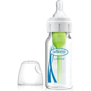 Dr Brown's Dar Ağız Antikolik Cam Biberon, 120 ml