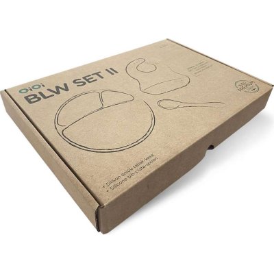 OiOi Blw II 3lü Silikon Beslenme Seti, Velvet Rose