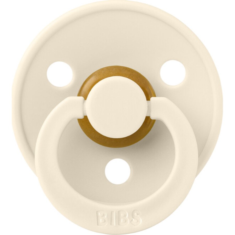 Bibs Colour Kauçuk Emzik 18+ Ay Ivory