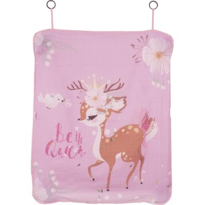 Sevi Bebe Pano Baskılı Müslin Bebek Arabası Örtüsü, Ceylan