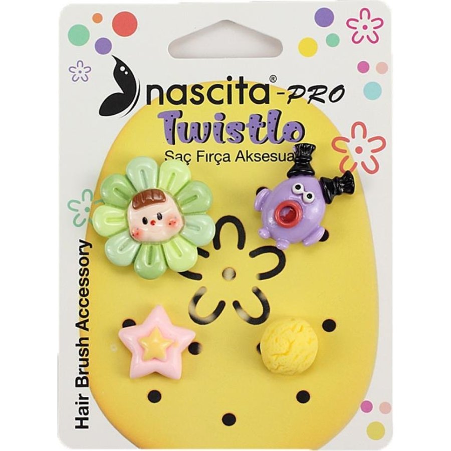 Nascita Twistlo Aksesuar Seti 4'Lü Kahve