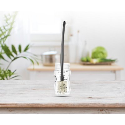 BabyJem Emzik ve Biberon Temizleme Fırçası, Ekru