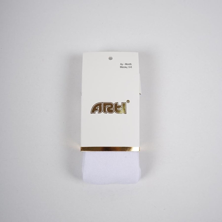 Artı Alona Bebek Külotlu Çorap, Beyaz