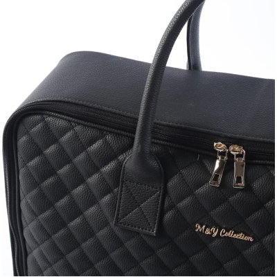 M&Y Hera Deri Anne Bebek Çantası, Siyah