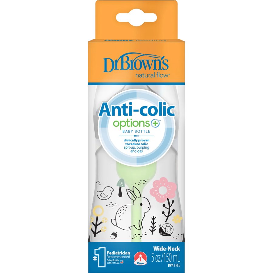 Dr.Brown's Geniş Ağız PP Antikolik Options Biberon 150 ml Kız
