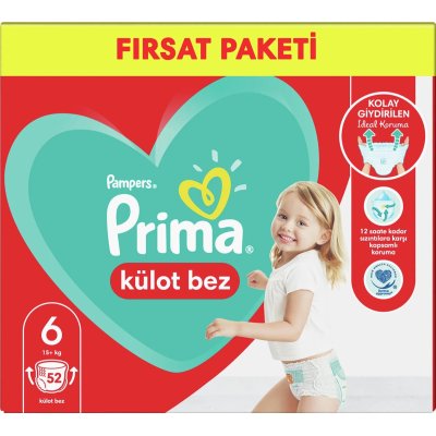 Prima Külot Bez, 6 Beden, 52 Adet