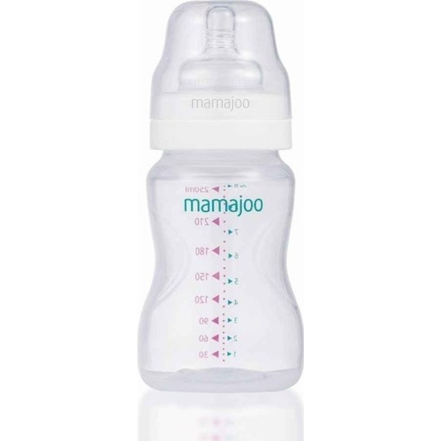 Mamajoo Silver Biberon 250 ml ve Anti Kolik Biberon Emziği No: 2